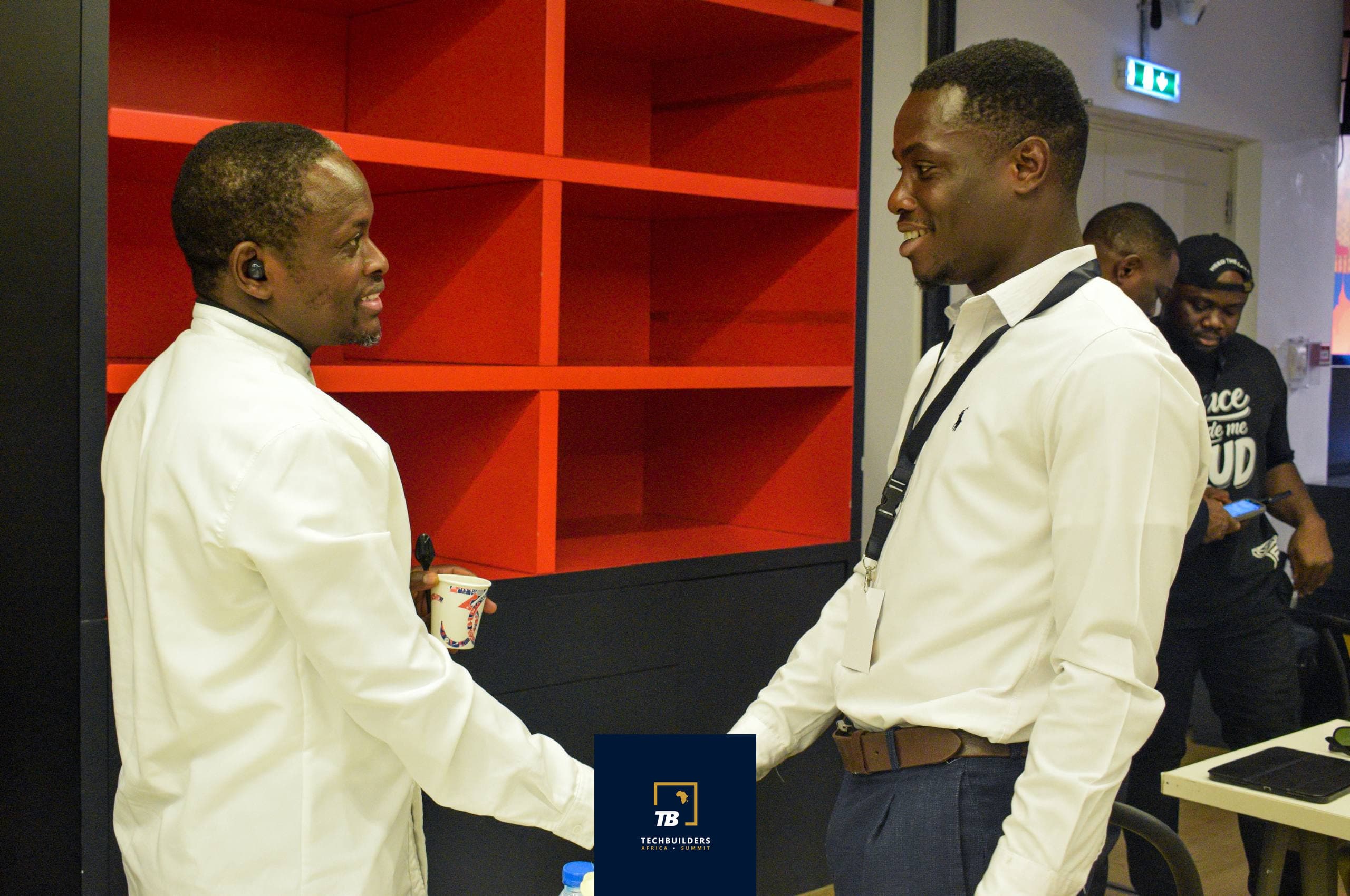 Participants collaborating during the event